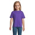 Camiseta Niño 150g Manga Corta Morado Oscuro 3XL