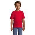 Camiseta Niño 150g Manga Corta Rojo 6 Años