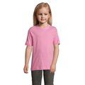 Camiseta Niño 150g Manga Corta Rosa Orquídea 2 Años