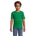 Camiseta Niño 150g Manga Corta Verde 10 Años