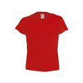 Camiseta Niño Algodón 4 a 12 Roj 6-8