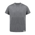 Camiseta Niño Algodón RPET Sostenible Gri 10-12