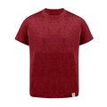 Camiseta Niño Algodón RPET Sostenible Roj 10-12