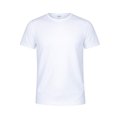 Camiseta niño/niña blanca transpirable textura algodón Bla 6-8