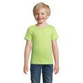 Camiseta Niños 175g Algodón Ajustada Apple Green 4 Años