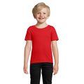 Camiseta Niños 175g Algodón Ajustada Rojo 4XL