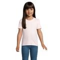 Camiseta Niños 175g Algodón Ajustada Rosa Pálido 12 Años