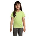 Camiseta Niños Ajustada 150g Algodón Apple Green 8 Años