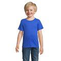 Camiseta Niños Ajustada 150g Algodón Azul Royal 8 Años