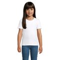Camiseta Niños Ajustada 150g Algodón Blanco XL