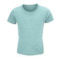 Camiseta Niños Ajustada 150g Algodón Heather Light Green L