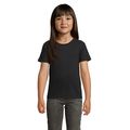Camiseta Niños Ajustada 150g Algodón Negro Profundo Xl