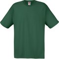 Camiseta niños algodón cuello redondo Bottle Green 12/13 Ans
