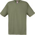 Camiseta niños algodón cuello redondo Classic Olive 7/8 ans