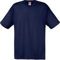 Camiseta niños algodón cuello redondo Deep Navy 9/11 ans