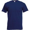 Camiseta niños algodón cuello redondo Navy 12/13 ans