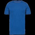 Camiseta orgánica cuello sin costuras manga corta Ocean Blue Heather Xl
