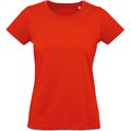 Camiseta orgánica mujer Fire Red Xl