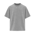 Camiseta Oversize de algodón Gri Xs