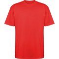 Camiseta oversize de manga corta Rojo 3Xl
