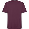Camiseta oversize de manga corta Rojo Ciruela 3Xl