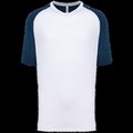 Camiseta pádel bicolor hombre Sporty Navy / White M