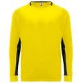 Camiseta de Portero Manga Larga Bicolor Amarillo/Negro M
