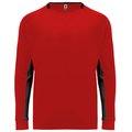 Camiseta de Portero Manga Larga Bicolor Rojo/Negro 8