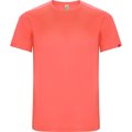 Camiseta Reciclada Control Dry CORAL FLUOR XL