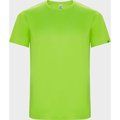 Camiseta Reciclada Control Dry Verde Fluor S