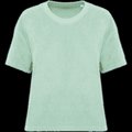 Camiseta de rizo para mujer corte oversize Brook Green M