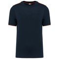 Camiseta ropa laboral Navy / Fluorescent Orange L