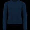 Camiseta segunda piel niño Sporty Navy 8/10 ans