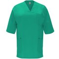 Camiseta de Servicios con Bolsillos y Escote V VERDE LAB 3XL