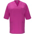 Camiseta de Servicios con Bolsillos y Escote V Violeta S