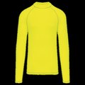 Camiseta surf manga larga hombre Fluorescent Yellow L