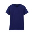 Camiseta sutil mujer algodón Navy S