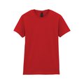 Camiseta sutil mujer algodón Red XXL