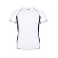 Camiseta técnica adulto bicolor transpirable Neg XL