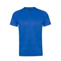Camiseta técnica adulto de colores y tejido altamente transpirable  Azul M