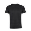 Camiseta técnica adulto de colores y tejido altamente transpirable  Negro XXL