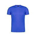 Camiseta técnica adulto ecológica de PET reciclado transpirable Azul M