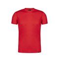 Camiseta técnica adulto ecológica de PET reciclado transpirable Roj L