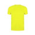 Camiseta técnica adulto transpirable de colores algunos fluorescentes Amarillo Fluor S