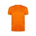 Camiseta técnica adulto transpirable de colores algunos fluorescentes Naranja Fluor S