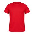 Camiseta técnica adulto transpirable de colores algunos fluorescentes Roj L