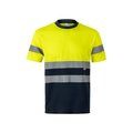 Camiseta técnica con bandas reflectantes