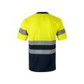 Camiseta técnica con bandas reflectantes