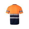 Camiseta técnica con bandas reflectantes