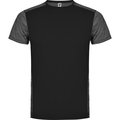 Camiseta técnica con cuello redondo y manga corta Negro/Negro Vigore 12
